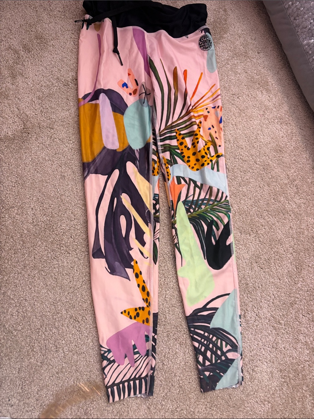 Colorful Tropical Print surf pants 
Never worn